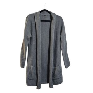 Gap Openfront Midi Sweater Cardigan Wool Alpaca Knit Gray XS